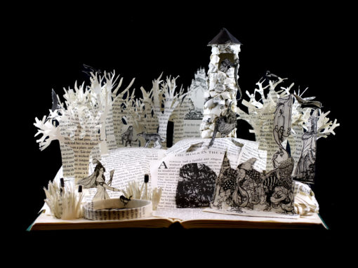 Book Sculpture: Grimm’s Fairytales
