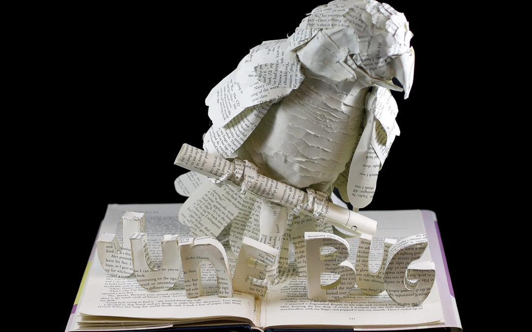 Book Sculpture: Project Junebug (Custom Request)