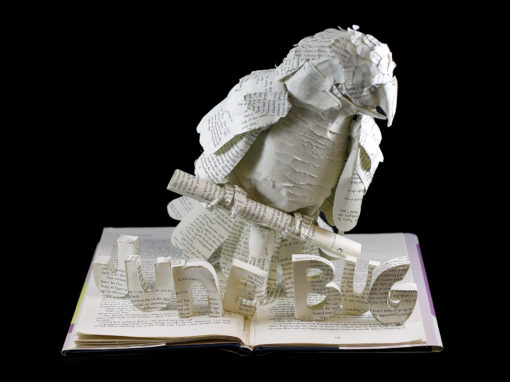 Book Sculpture: Project Junebug (Custom Request)