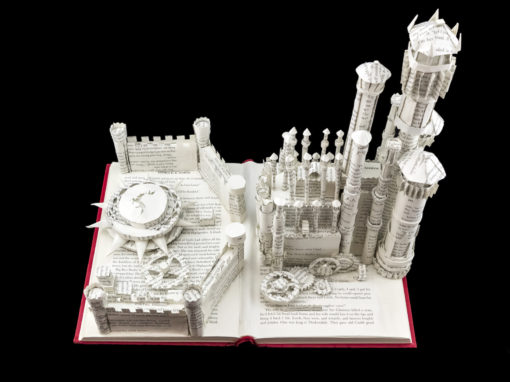 Book Sculpture: King’s Landing (A Feast for Crows)