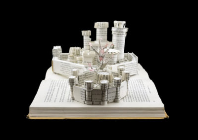 Winterfell Game of Thrones Book Sculpture - Right