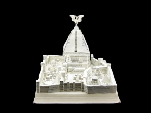 Book Sculpture: Meereen (A Dance With Dragons)
