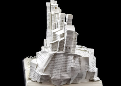 Game of Thrones Book Sculpture - Pyke and the Iron Islands - Left Side | Jamie B. Hannigan
