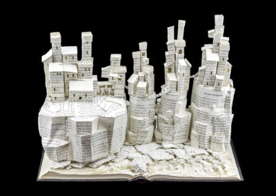 Game of Thrones Book Sculpture - Pyke and the Iron Islands - Main View | Jamie B. Hannigan