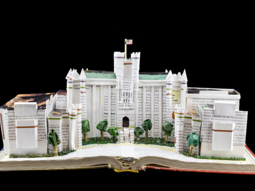 Book Sculpture: Scranton Preparatory School