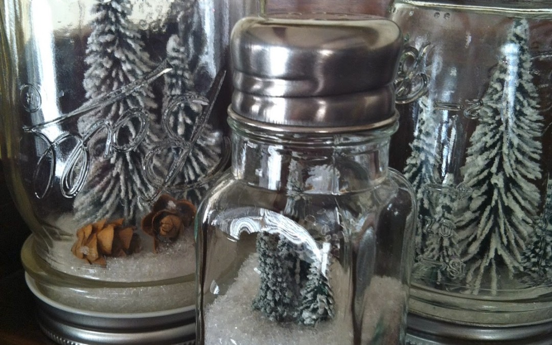 DIY – Anthropologie Mason Jar Snowglobes