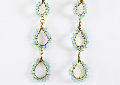 light blue drops